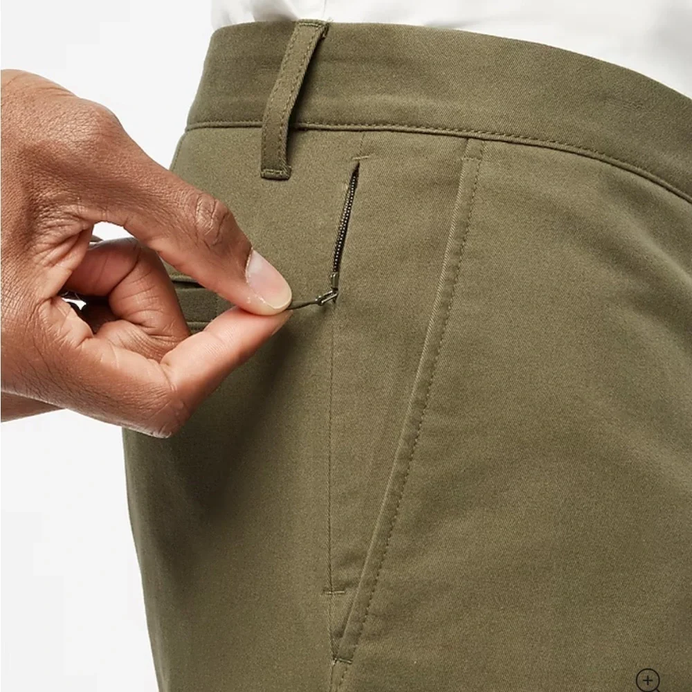 J crew loden green Slim-fit TruTemp365® chino pant
